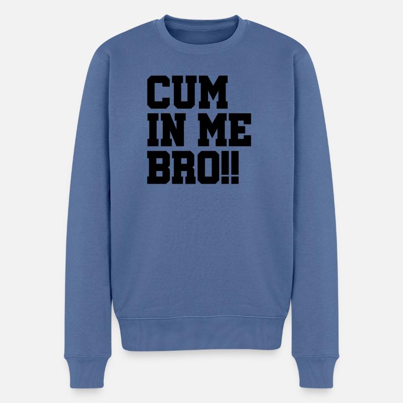 Sarcasme Van Gogh Pun Gift - Pull Premium bio Homme - bleu pigeon