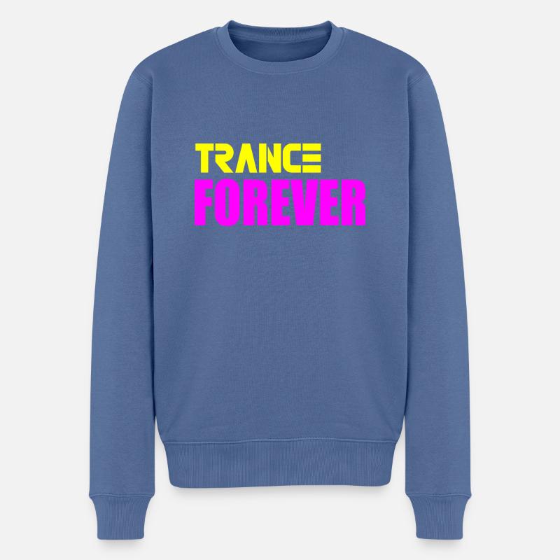 Transe pour toujours - Pull Premium bio Homme - bleu pigeon