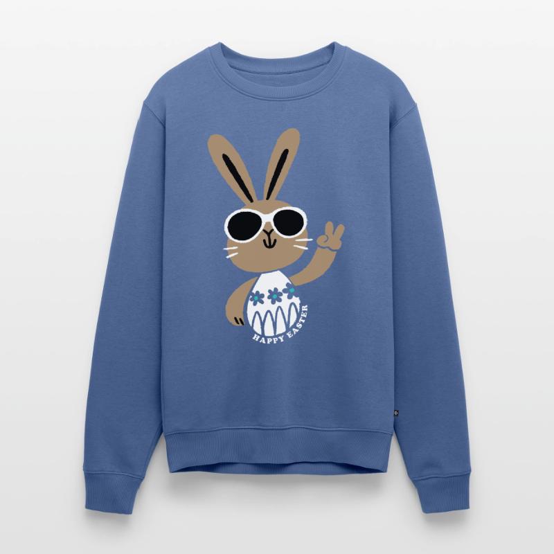 Happy Easter - Easter Bunny - Easter Egg - Gift Men's Premium Organic Jumper
