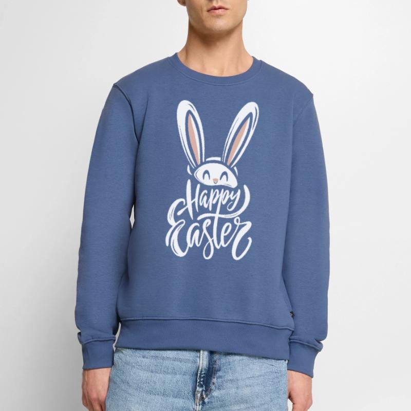 Happy Easter - Easter Bunny - Easter Egg - Gift Men's Premium Organic Jumper