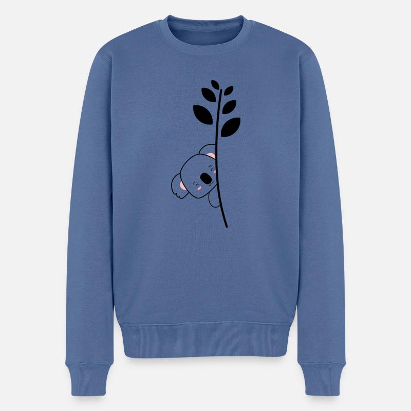 Koala Bear Australie - Pull Premium bio Homme - bleu pigeon