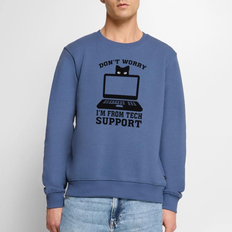 Technical Support Computer Technology IT Software Men's Premium Organic Jumper