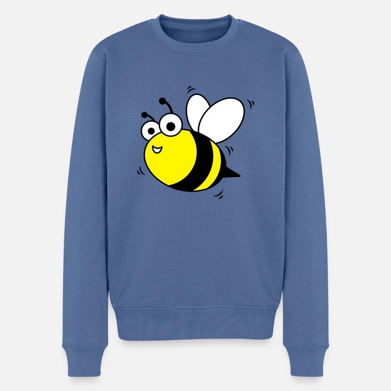 Hummel - Männer Premium Bio Pullover - Taubenblau