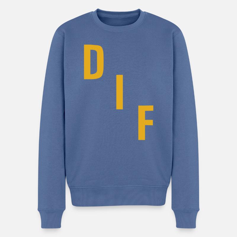 Degerfors - Pull Premium bio Homme - bleu pigeon