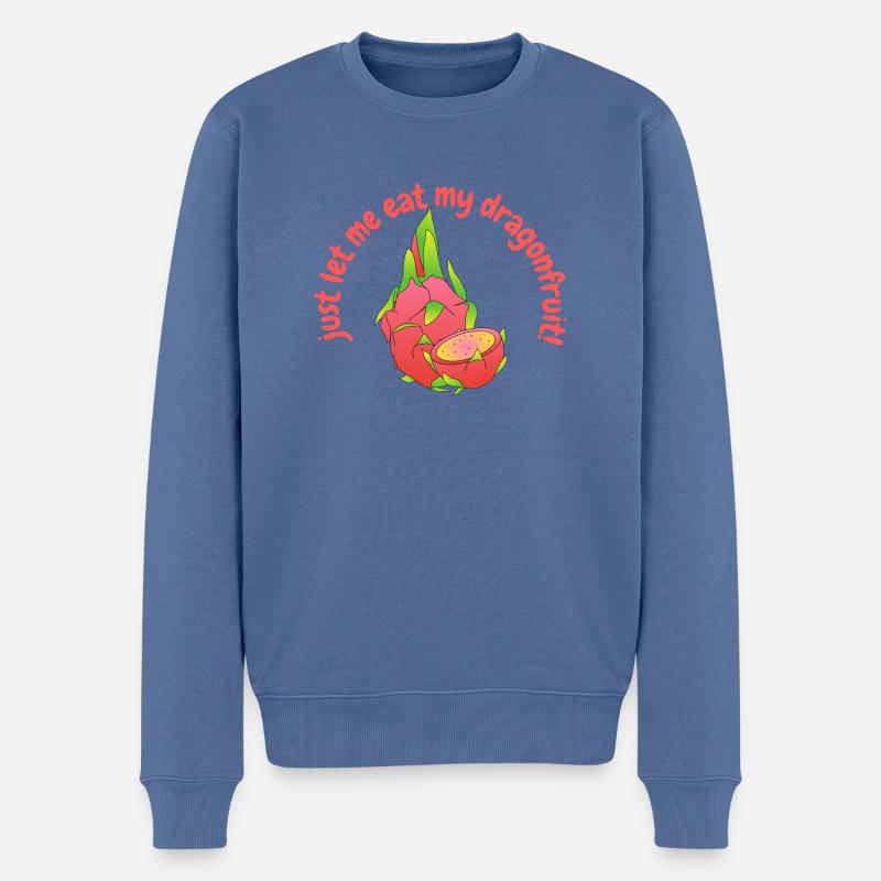 Fruit du dragon - Pull Premium bio Homme - bleu pigeon