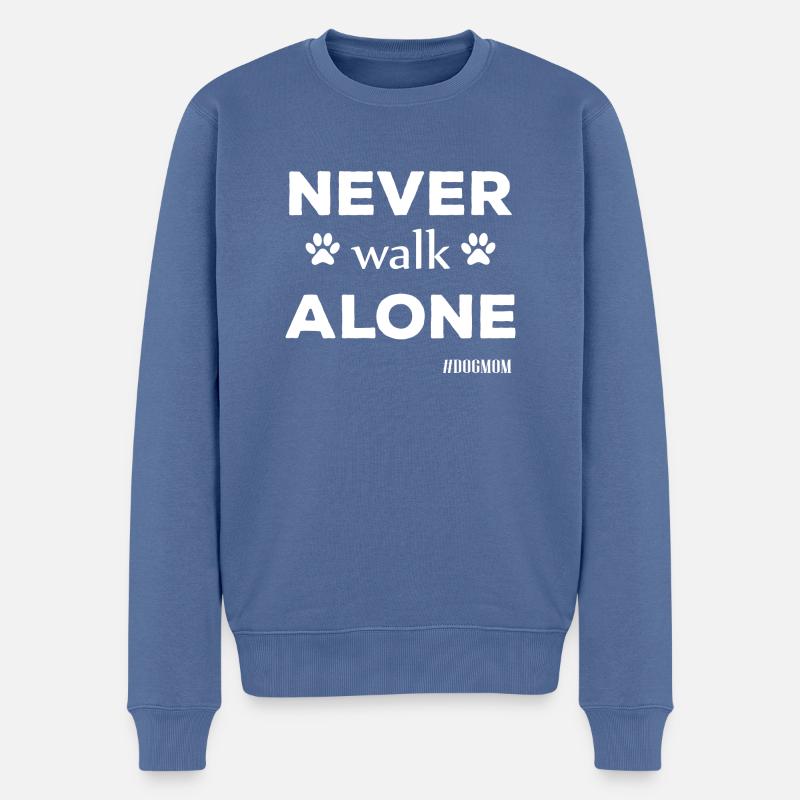 Chien Hund - Pull Premium bio Homme - bleu pigeon