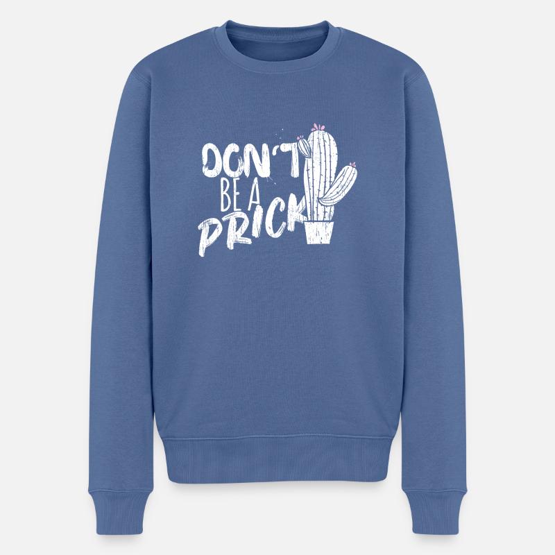 Son fils de pute - Pull Premium bio Homme - bleu pigeon