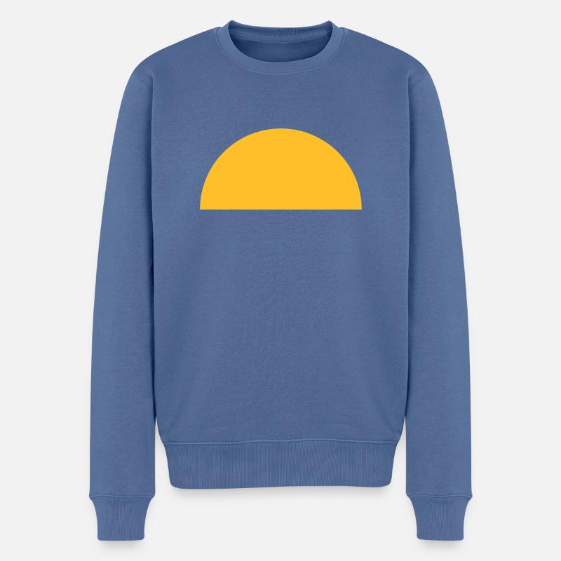 Soleil - Pull Premium bio Homme - bleu pigeon