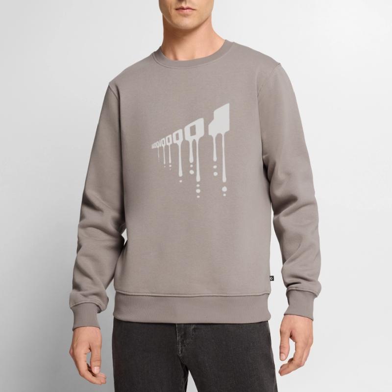 Langage de programme de code binaire Pull Premium bio Homme