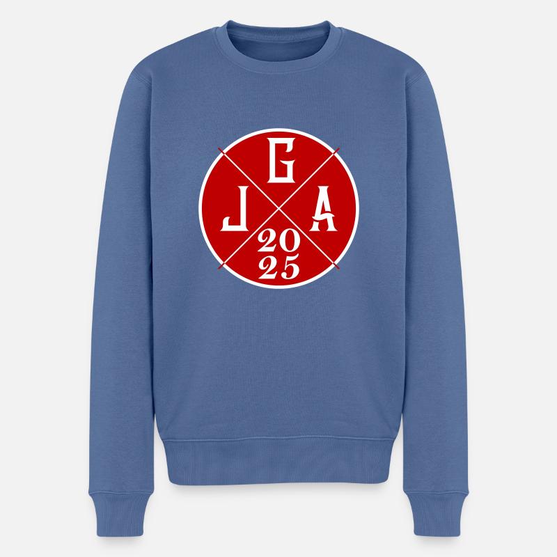Jga 2025 Junggesellenabschied - Männer Premium Bio Pullover - Taubenblau