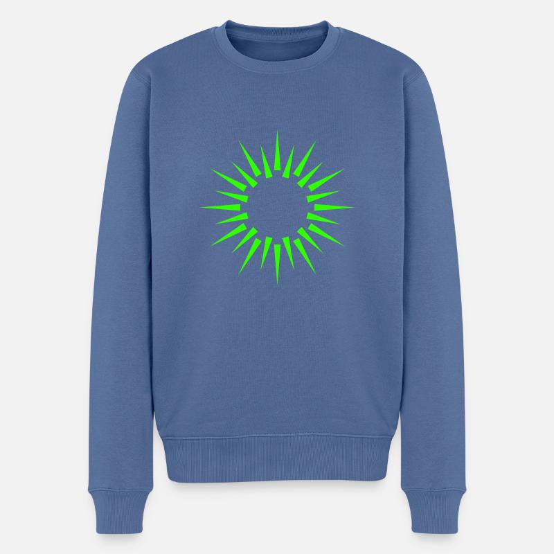 superstars - Männer Premium Bio Pullover - Taubenblau