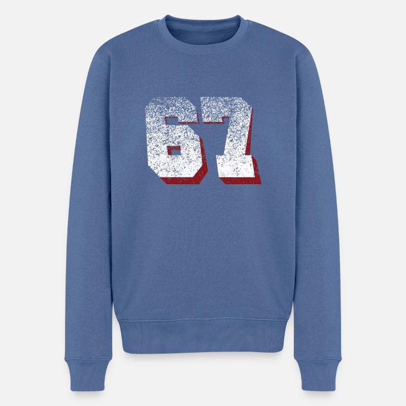 Bartın - Pull Premium bio Homme - bleu pigeon