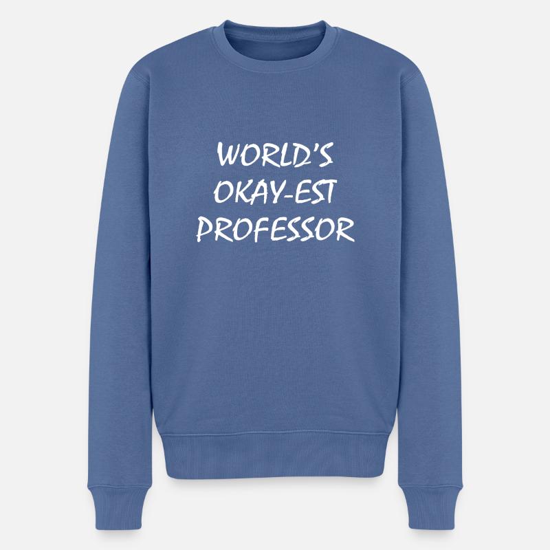 Chien Hund - Pull Premium bio Homme - bleu pigeon