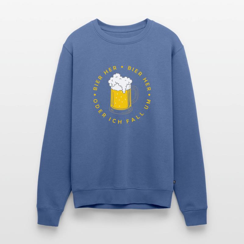 Bees here - Oder ich fall um! Men's Premium Organic Jumper