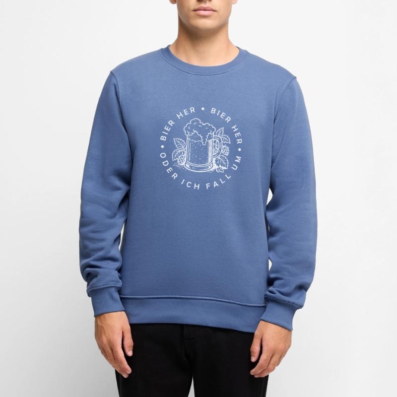 Bees here - Oder ich fall um! Men's Premium Organic Jumper
