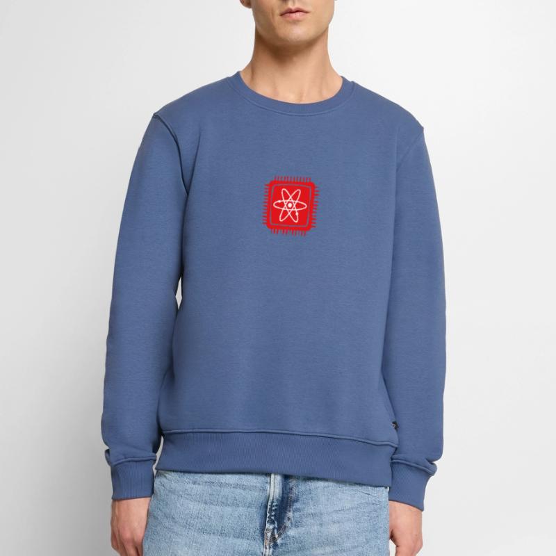 Quantencomputer Quanten Computer Physik Atom Chip Männer Premium Bio Pullover