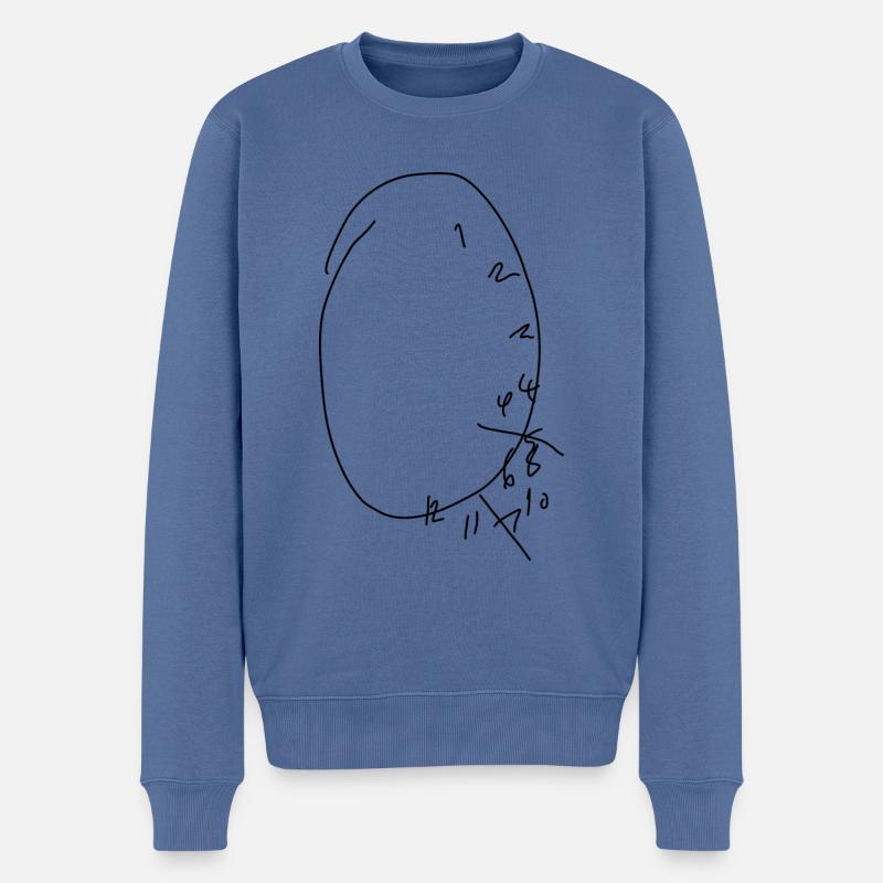 Will Graham's Clock - Hannibal tv series - Pull Premium bio Homme - bleu pigeon