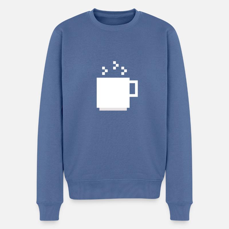 tasse - Pull Premium bio Homme - bleu pigeon