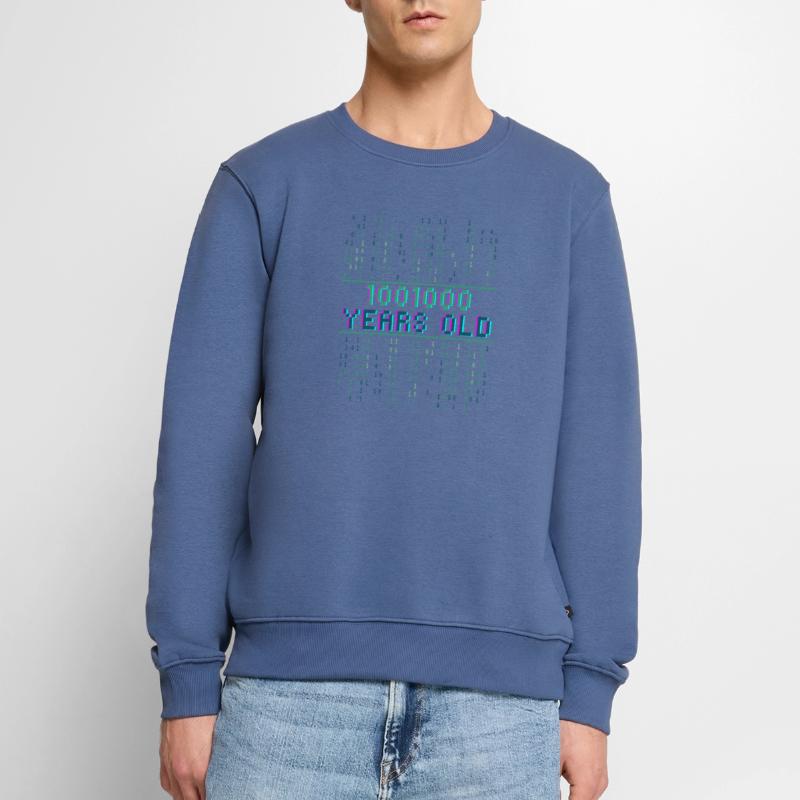 72nd Birthday 72 years old Binary Code Computer Science Men's Premium Organic Jumper