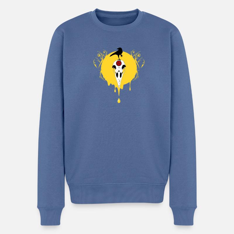 Gothique - Pull Premium bio Homme - bleu pigeon