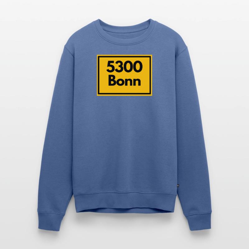 OLD POSTCODE POSTCODE RETRO 5300 BONN - RHEIN SIEG Men's Premium Organic Jumper