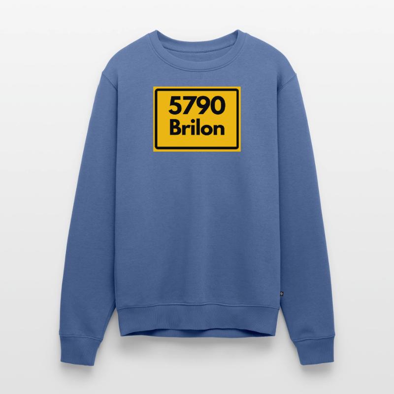 OLD POSTCODE POSTCODE RETRO 5790 BRILON Men's Premium Organic Jumper