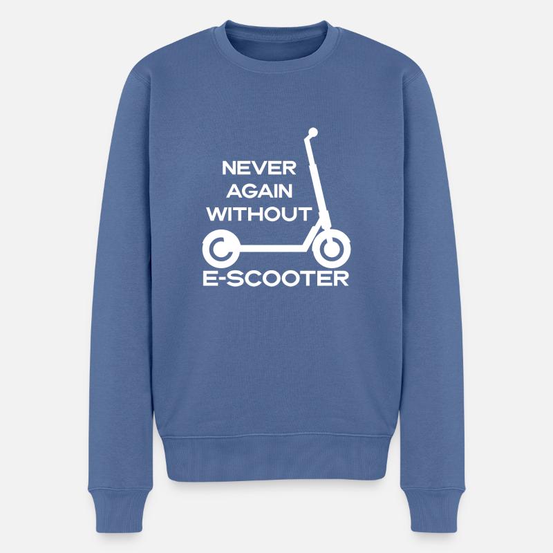 E-Scooter Roller Scooter - Pull Premium bio Homme - bleu pigeon