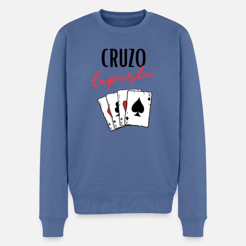 Cruzo Expert - Pull Premium bio Homme - bleu pigeon