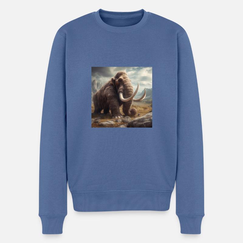 Mammut - Männer Premium Bio Pullover - Taubenblau