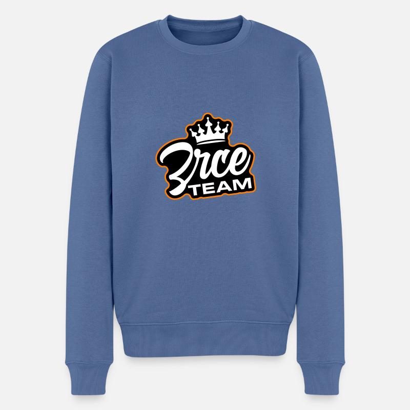 L’équipe Zrce - Pull Premium bio Homme - bleu pigeon