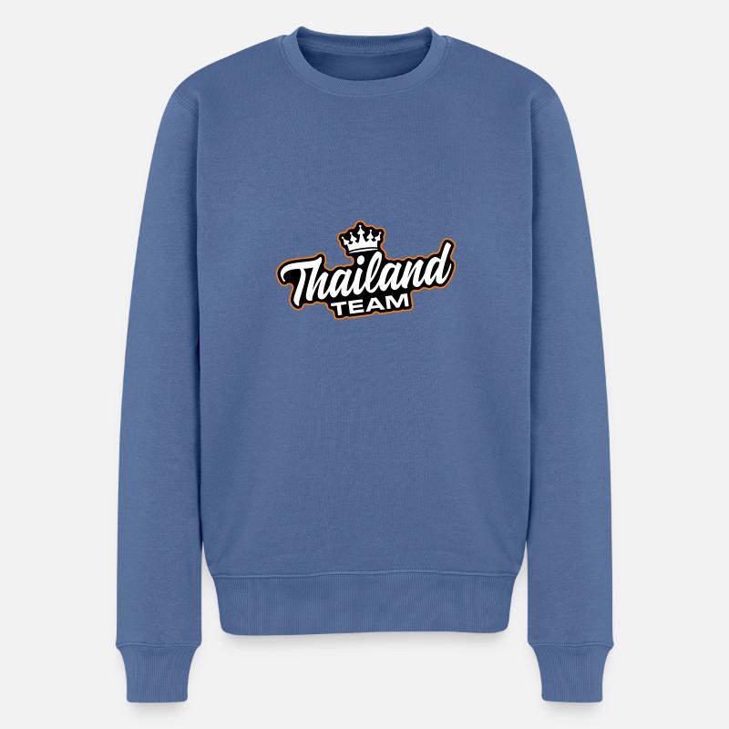 Équipe de Thaïlande - Pull Premium bio Homme - bleu pigeon