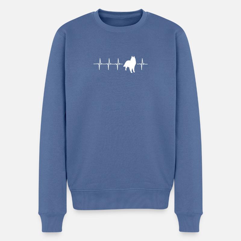 Funny Groenendaeler Gift Idea - Men's Premium Organic Jumper - stone blue