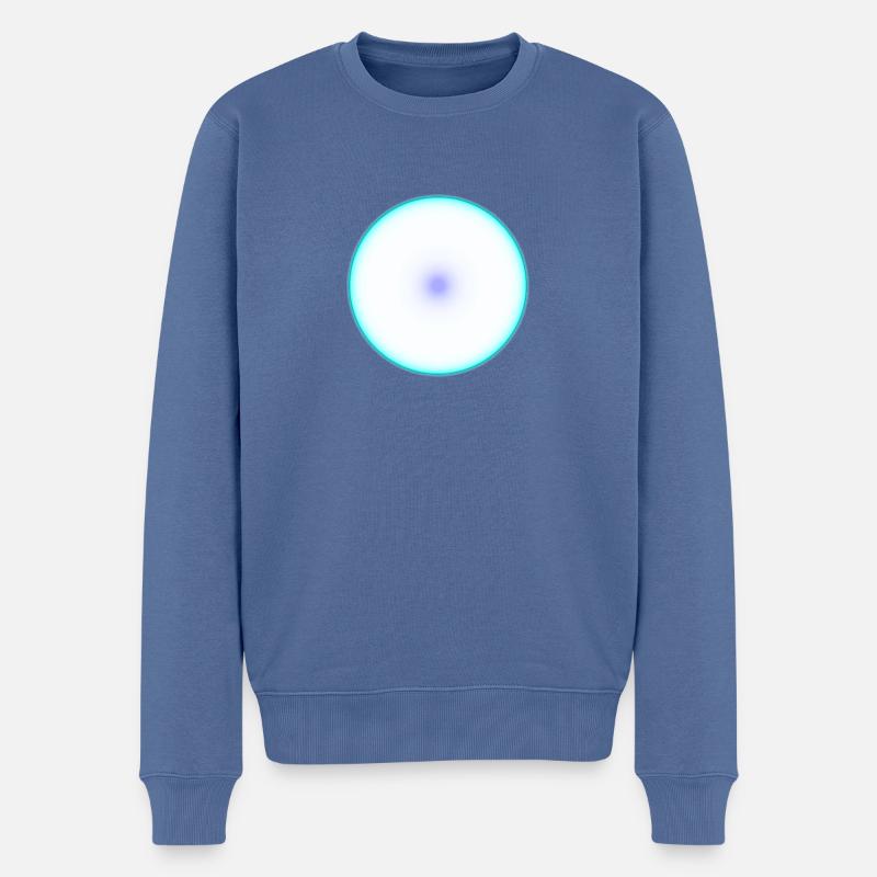 FEST - Männer Premium Bio Pullover - Taubenblau
