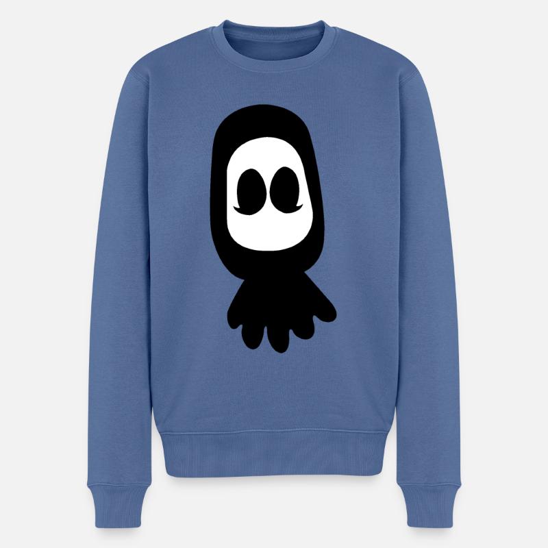 Créatif Graffiti - Pull Premium bio Homme - bleu pigeon