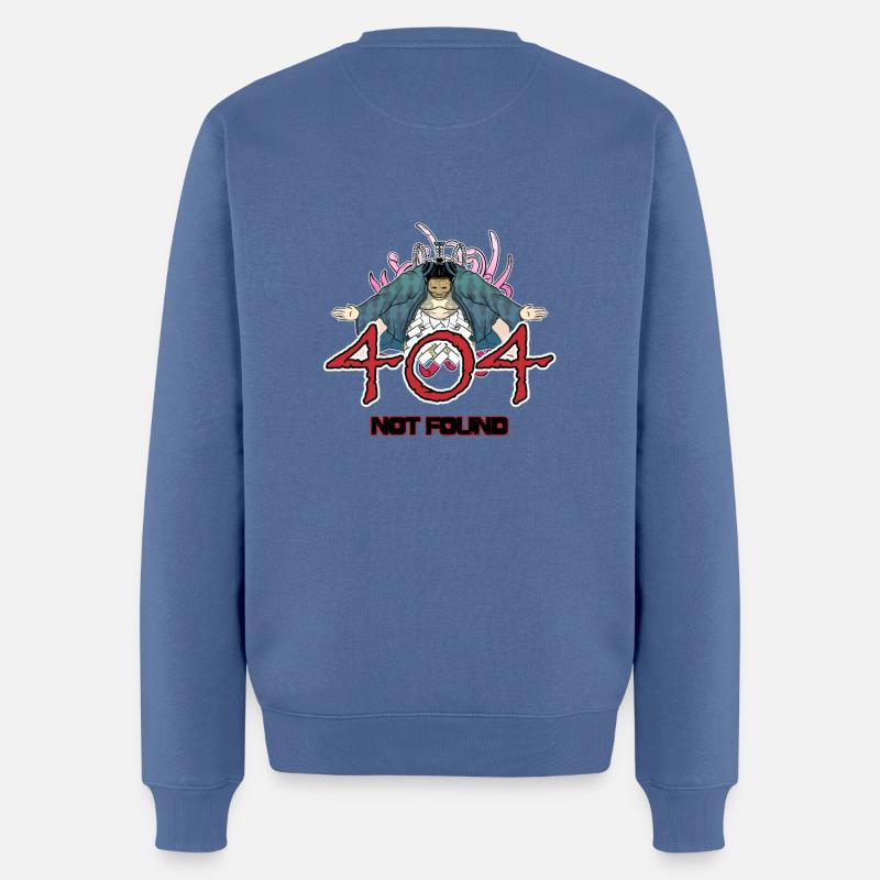 404 - not found - sumo version - Pull Premium bio Homme - bleu pigeon