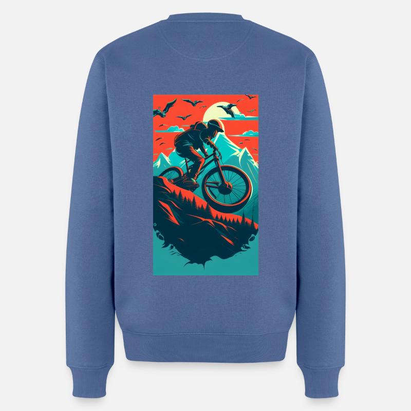 Descente Vol. 2 - Pull Premium bio Homme - bleu pigeon