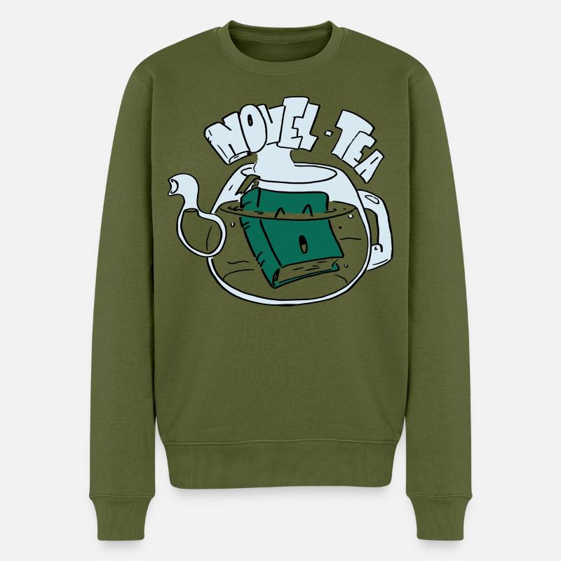 Novel Tea - Pull Premium bio Homme - kaki