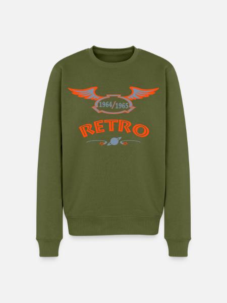 1964 65 - Männer Premium Bio Pullover - Khaki