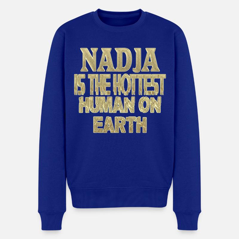 Nadja - Pull Premium bio Homme - bleu roi