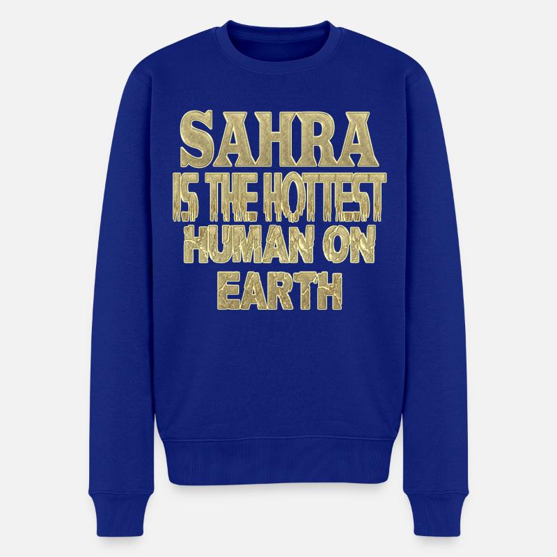 Sahra - Pull Premium bio Homme - bleu roi