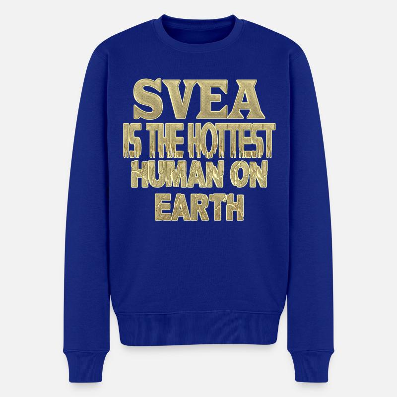 Svea - Pull Premium bio Homme - bleu roi