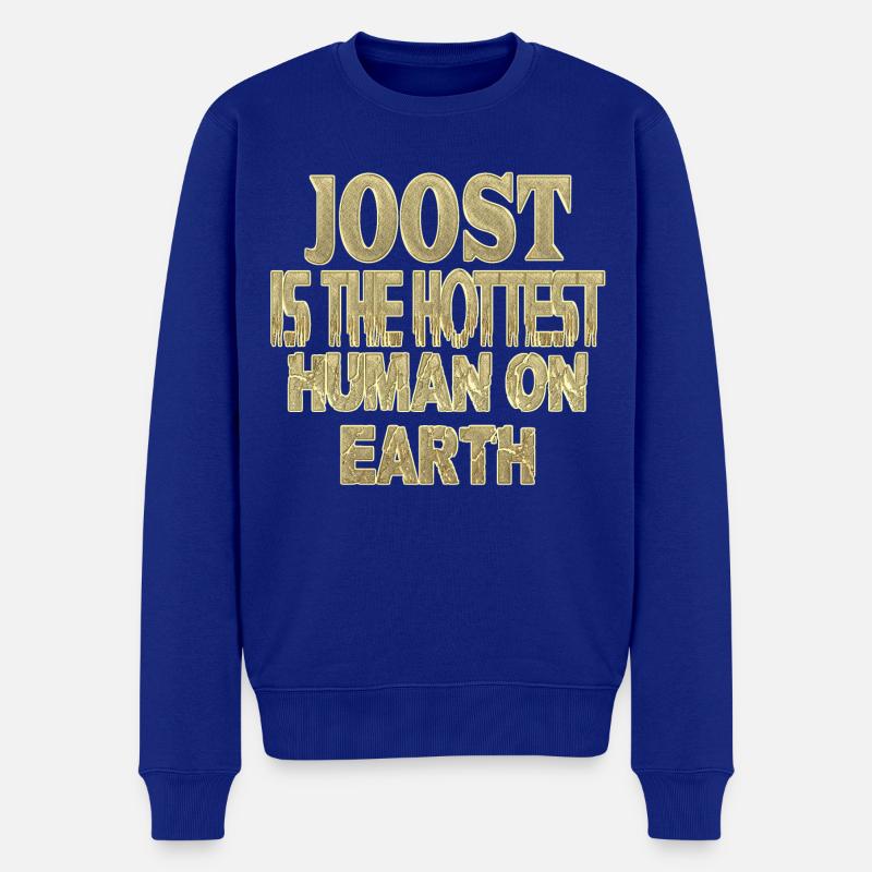 Joost - Pull Premium bio Homme - bleu roi