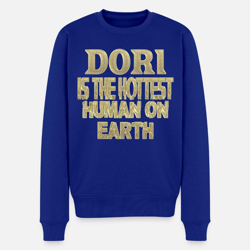 Dori - Männer Premium Bio Pullover - Royalblau