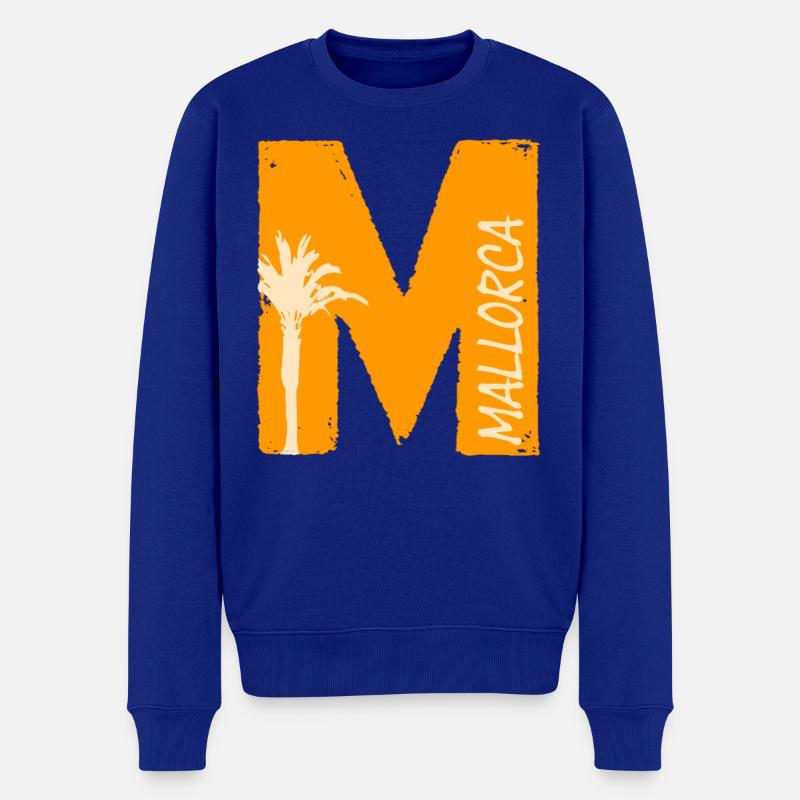 Mallorca Liebe - Männer Premium Bio Pullover - Royalblau