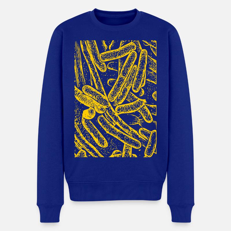 Bakterien - Männer Premium Bio Pullover - Royalblau