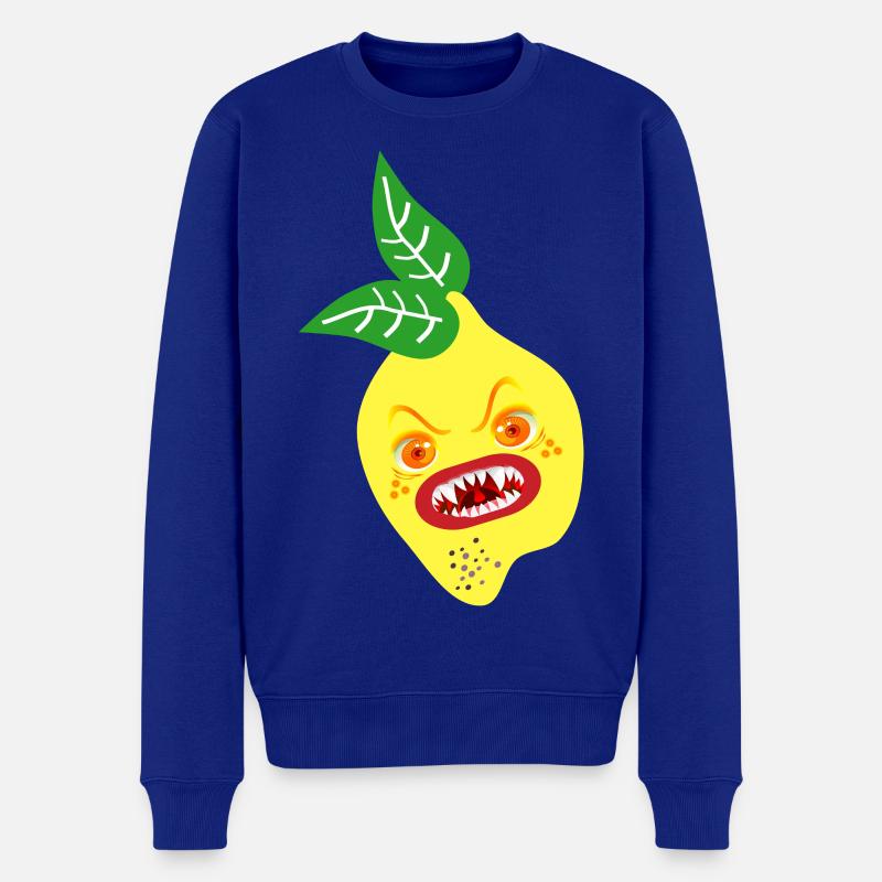 COSTUME D’HALLOWEEN CITRON - Pull Premium bio Homme - bleu roi