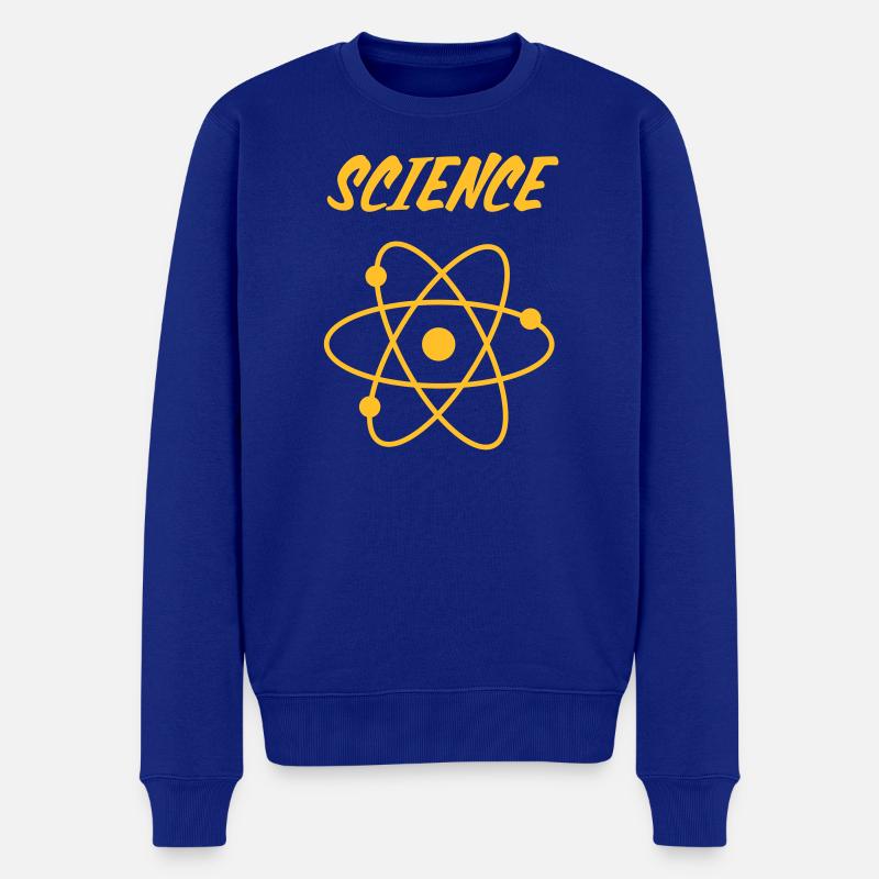 science - Pull Premium bio Homme - bleu roi