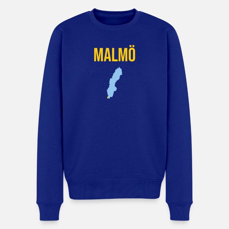 Malmö - Pull Premium bio Homme - bleu roi