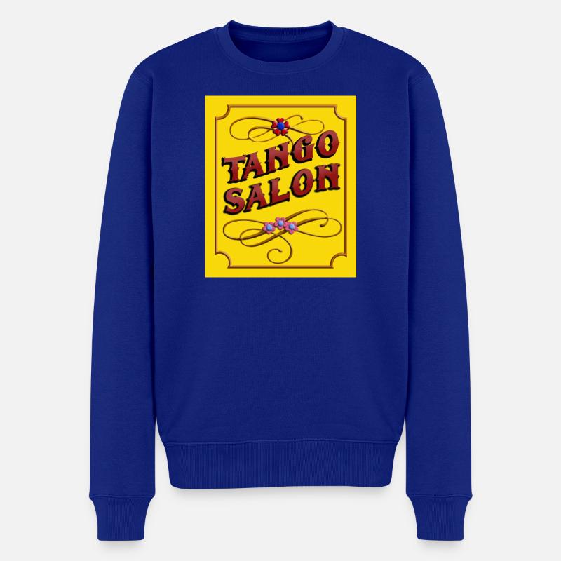 Salon de tango - Pull Premium bio Homme - bleu roi