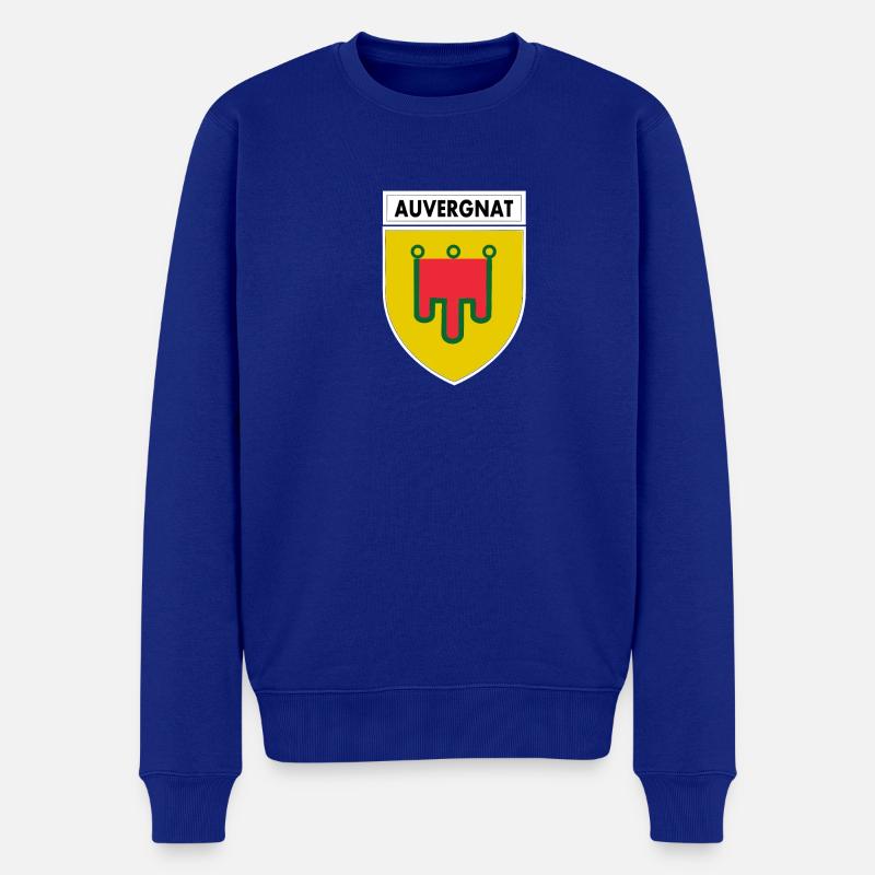 Auvergnat - Pull Premium bio Homme - bleu roi